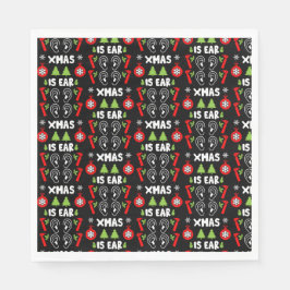 Guardanapo De Papel ENT Doctor Christmas