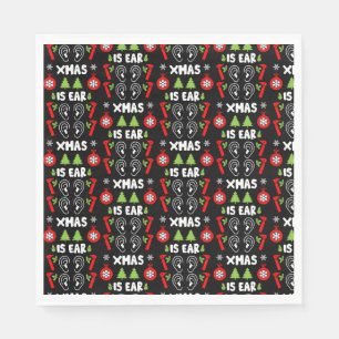Guardanapo De Papel ENT Doctor Christmas