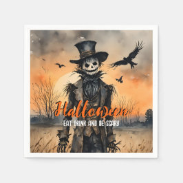 Guardanapo De Papel Entre Coma Bebida e Assusta