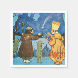 Guardanapo De Papel Epiphany Three Kings from the East by Zdenek Guth