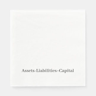 Guardanapo De Papel Equação contabilística