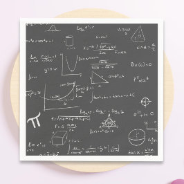 Guardanapo De Papel Equações matemáticas, fórmulas e grupos gráficos