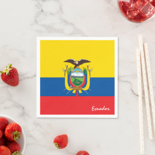 Guardanapo De Papel Equador e Equador - Fãs de Esportes
