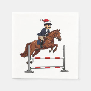 Guardanapo De Papel Equestre Nutcracker Natal 2026 Férias