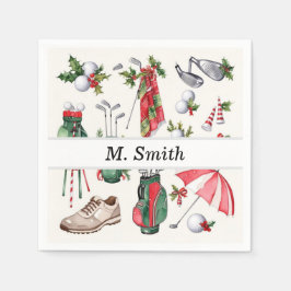 Guardanapo De Papel Equipamento de golfe Festa de golfe de decoração d