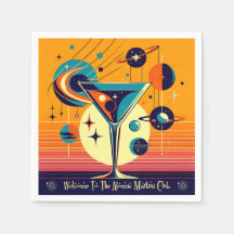 Era Espacial Bem-vindo ao Clube do Martini Atômico