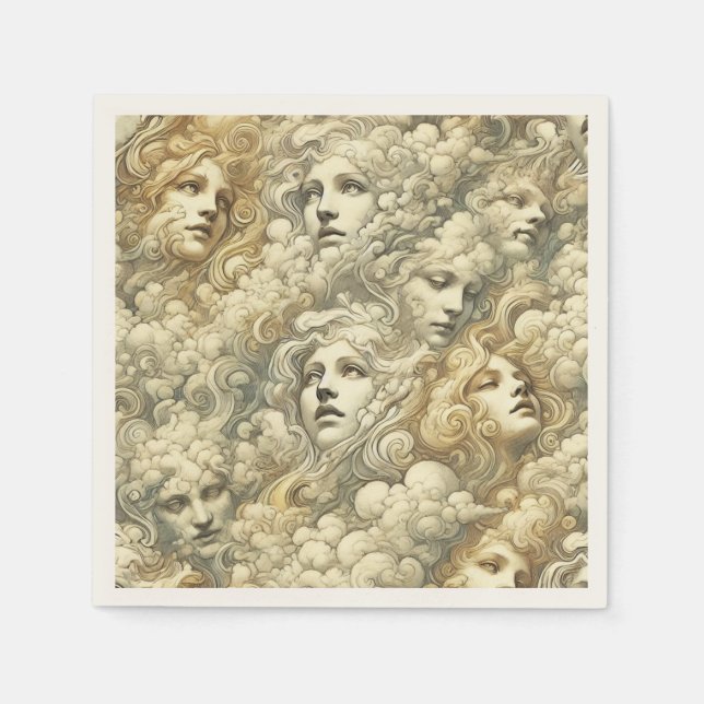 Guardanapo De Papel Ereal Drift - Vitoriano Gótico (Frente)