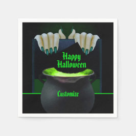 Guardanapo De Papel Ervas Negras e Verdes Crescem