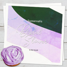 Guardanapo De Papel Escadas Violetas Verdes Russas e Horizontais