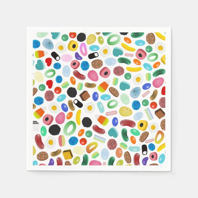 Guardanapo De Papel Escolher e combinar (Frente)