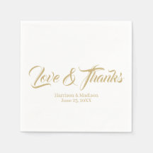 Escrito personalizado em ouro elegante Casamento d