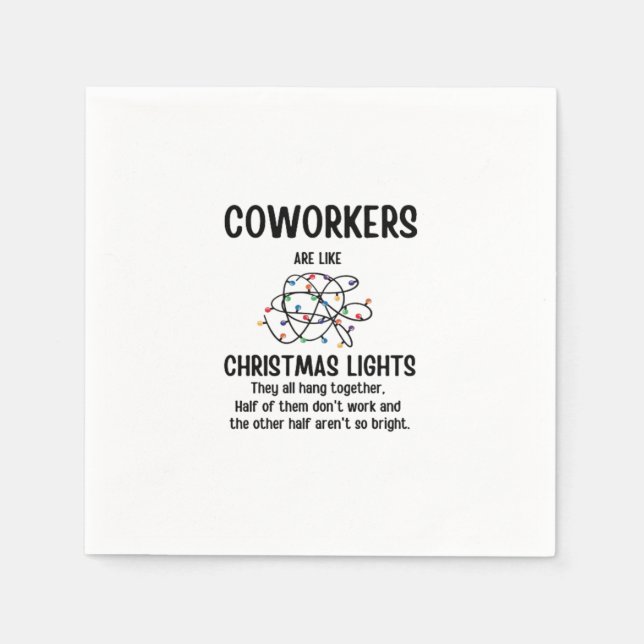 Guardanapo De Papel Escritórios Dão Presentes Os Colegas São Como A Lu (Frente)