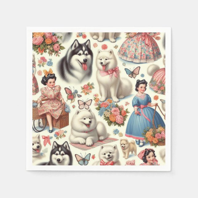 Guardanapo De Papel Eskimo Americano Bonito sem Seiva (Frente)