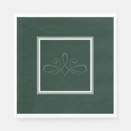 Guardanapo De Papel Esmerald+guardanapos verdes