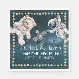 Guardanapo De Papel Espaço Exterior Papel de Aniversário Napkins