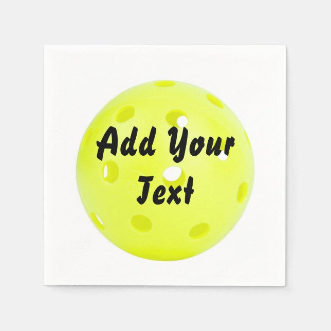 Guardanapo De Papel Espelho de seleção de seleção amarelo Personalizar (Frente)