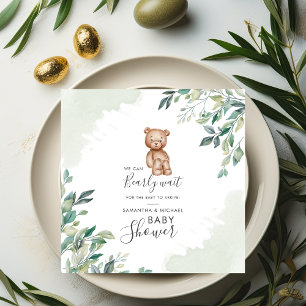 Guardanapo De Papel Espera Rápido Eucalyptus Deixa Chá de fraldas de C