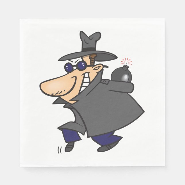 Guardanapo De Papel Espião neaky (Frente)