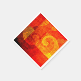 Guardanapo De Papel Espirais Antigos de Fundo