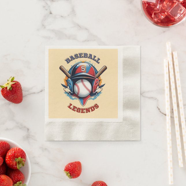 Guardanapo De Papel Espírito All-Star: Esporte Clássico do Baseball Es (Insitu)