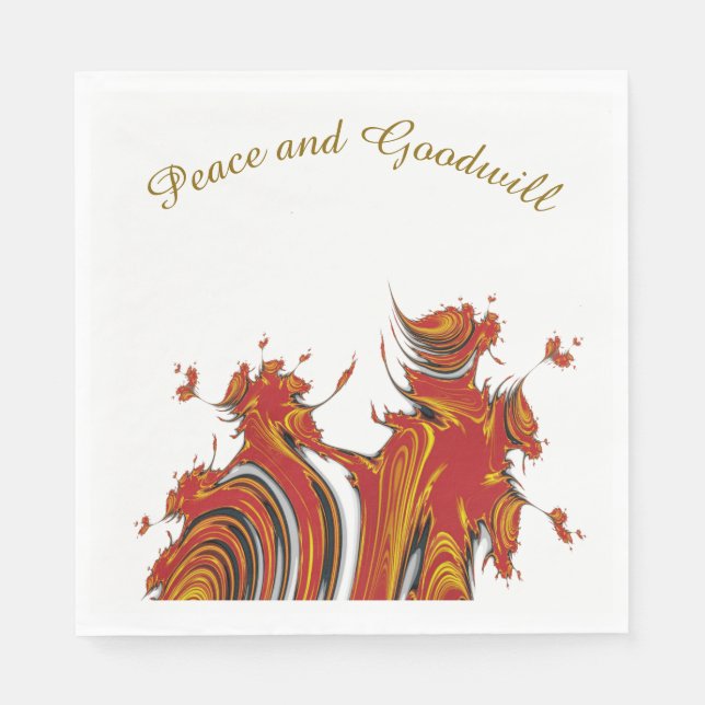 GUARDANAPO DE PAPEL ESPÍRITOS DE NATAL (Frente)