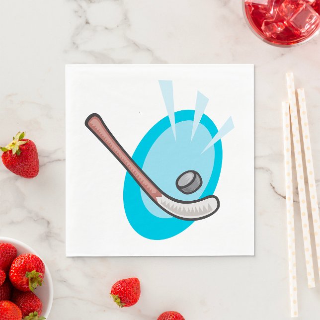 Guardanapo De Papel Esporte Hóquei (Criador carregado)