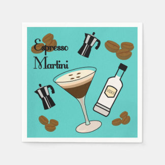 Guardanapo De Papel Espresso Martini