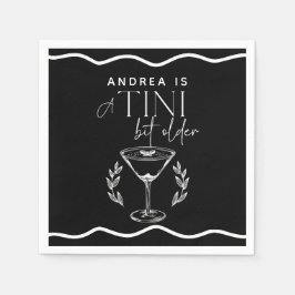 Guardanapo De Papel Espresso | Martini | Cocktail Birthday