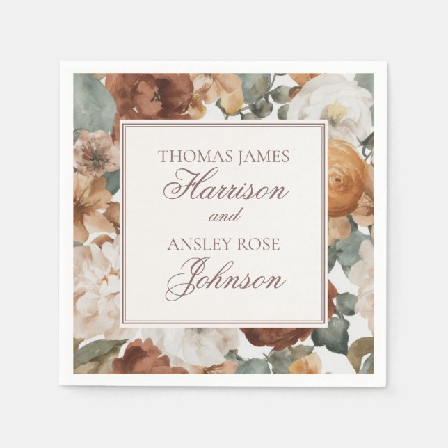 Guardanapo De Papel Espresso Martini Love Brewing Coffee Wedding (Frente)