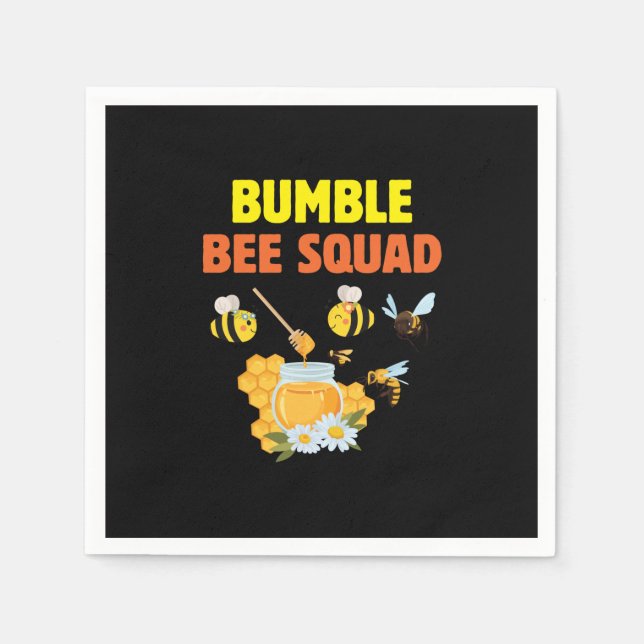 Guardanapo De Papel Esquadrão 2 da Beekeeper Art Bumble (Frente)