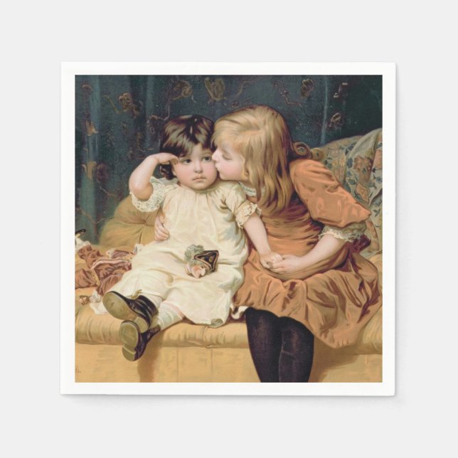 Guardanapo De Papel Esquece (por Frederick Morgan) (Frente)