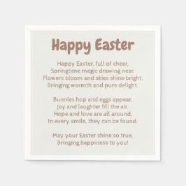 Guardanapo De Papel Esquema de texto simples