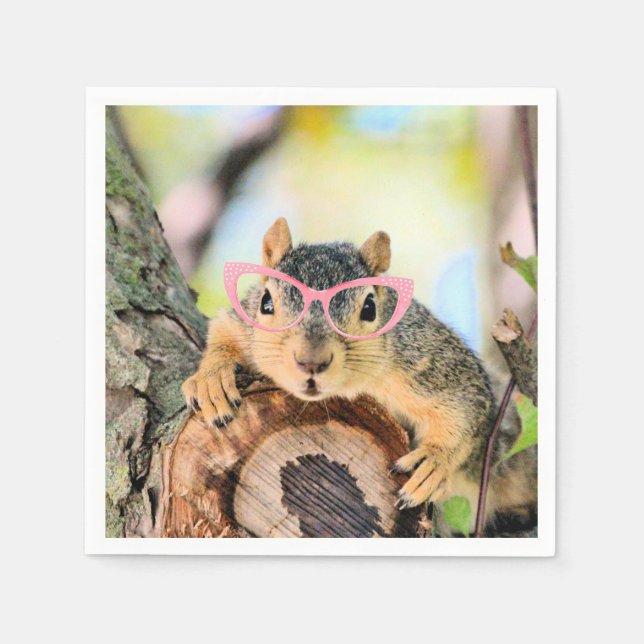 Guardanapo De Papel Esquilo (Frente)