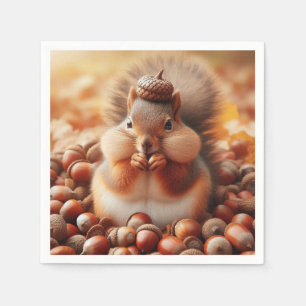 Guardanapo De Papel Esquilo Fluffy