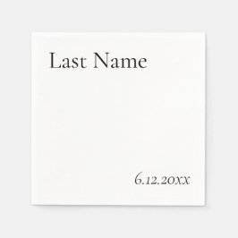 Guardanapo De Papel Est. Newlyweds Napkins