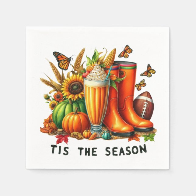 Guardanapo De Papel Esta é a estação (Frente)