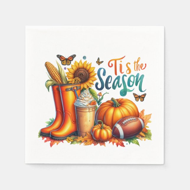 Guardanapo De Papel Esta é a estação (Frente)