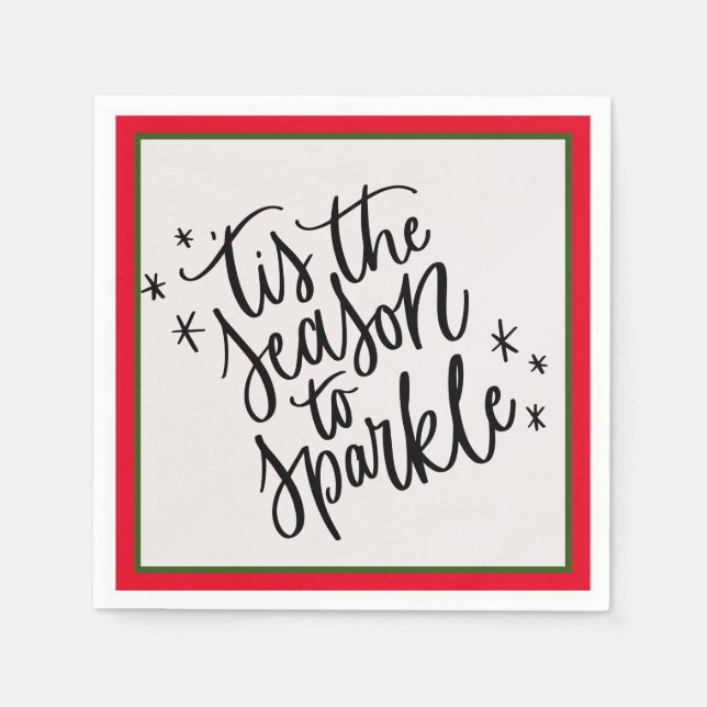 Guardanapo De Papel Esta É A Razão Para O Sparkle (Frente)