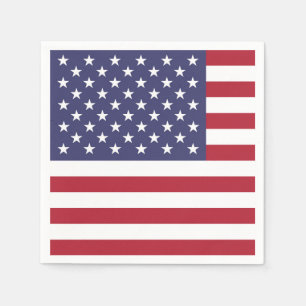 Guardanapo De Papel Estados Unidos EUA Papel de Bandeira Napkin