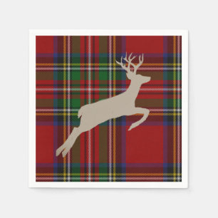 Guardanapo De Papel Estag natalícia Stuart Xadrez Tartan