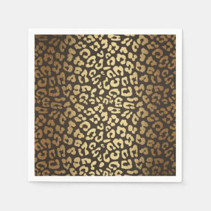 Guardanapo De Papel Estampa de Pele de Animal Leopardo Guepardo Modern