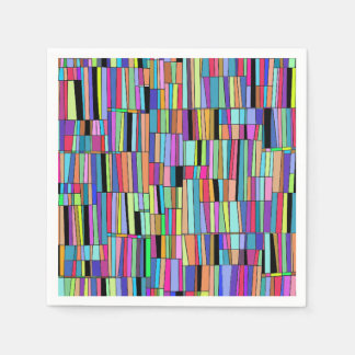 Guardanapo De Papel estante Moderno de meio século Colorida