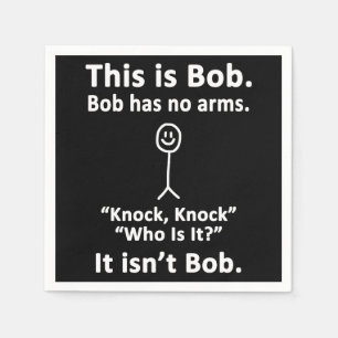 Guardanapo De Papel Este é Bob