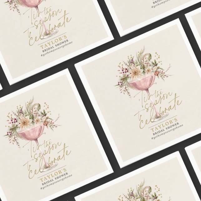 Guardanapo De Papel Este é o Chá de panela de inverno da temporada (Criador carregado)