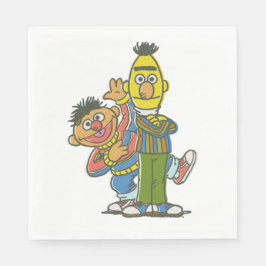 Guardanapo De Papel Estilo clássico Bert e Ernie