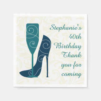 Guardanapo De Papel Estilo de Vinho Champagne Papel Napkins