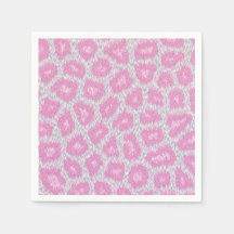 Estilo Leopardo de Neve - Rosa Prateado