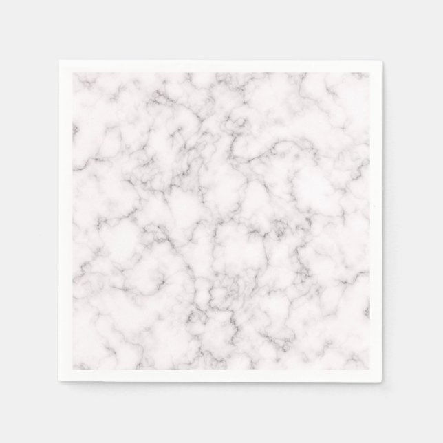 Guardanapo De Papel Estilo Marble Elegante (Frente)