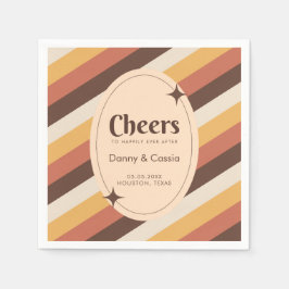 Guardanapo De Papel Estilo Retroativo Estimula Anos setenta Hippie do 