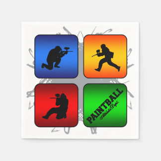 Guardanapo De Papel Estilo Urbano Incrível de Paintball
